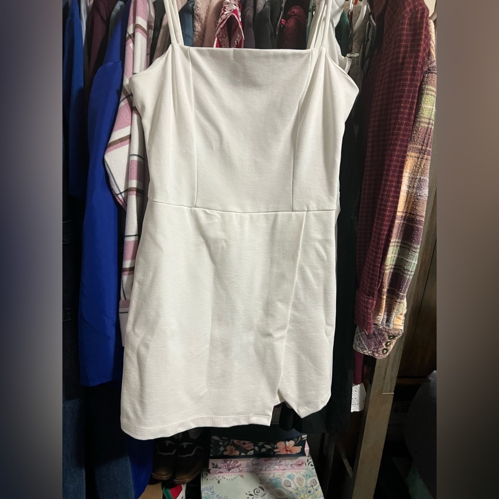 Cute white romper